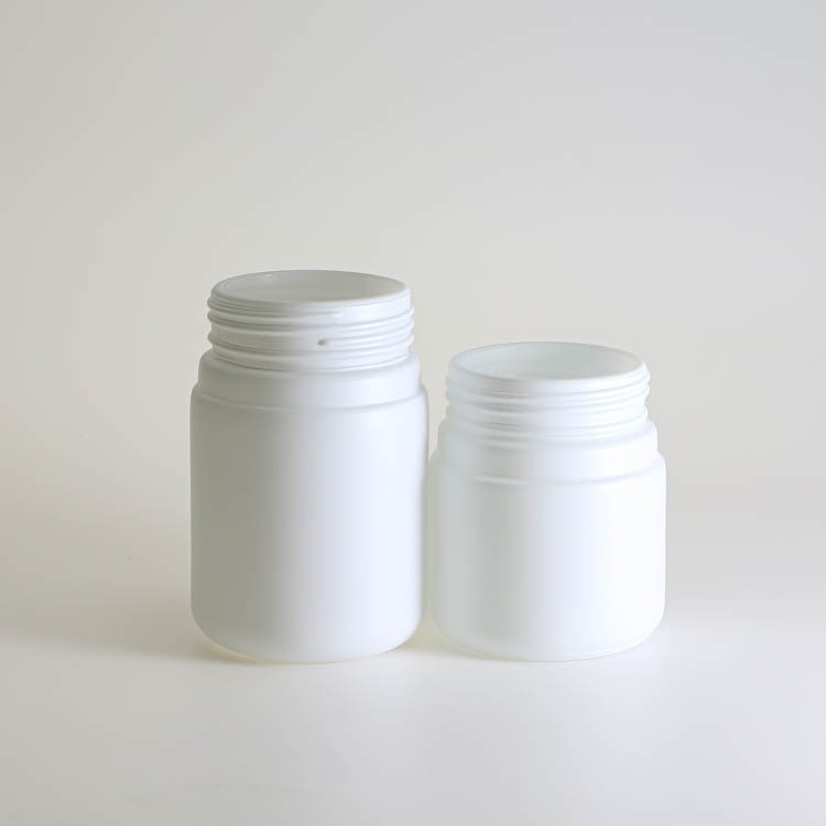 密封玻璃罐现货透明圆形食品瓶270ml膏霜面霜瓶便携药膏大麻瓶