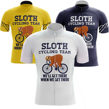 新品夏季男款SLOTH cycling team自行车短上衣骑行服装备山地车服
