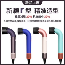 跨境新款HD18水弯管风筒负理子理发店高速吹风机电吹风家用电吹筒