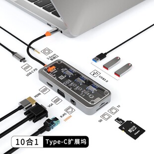 �๦��͸����չ�]typec�Dhdmi�Pӛ����Xusb���־�HUB�W���D�Q��