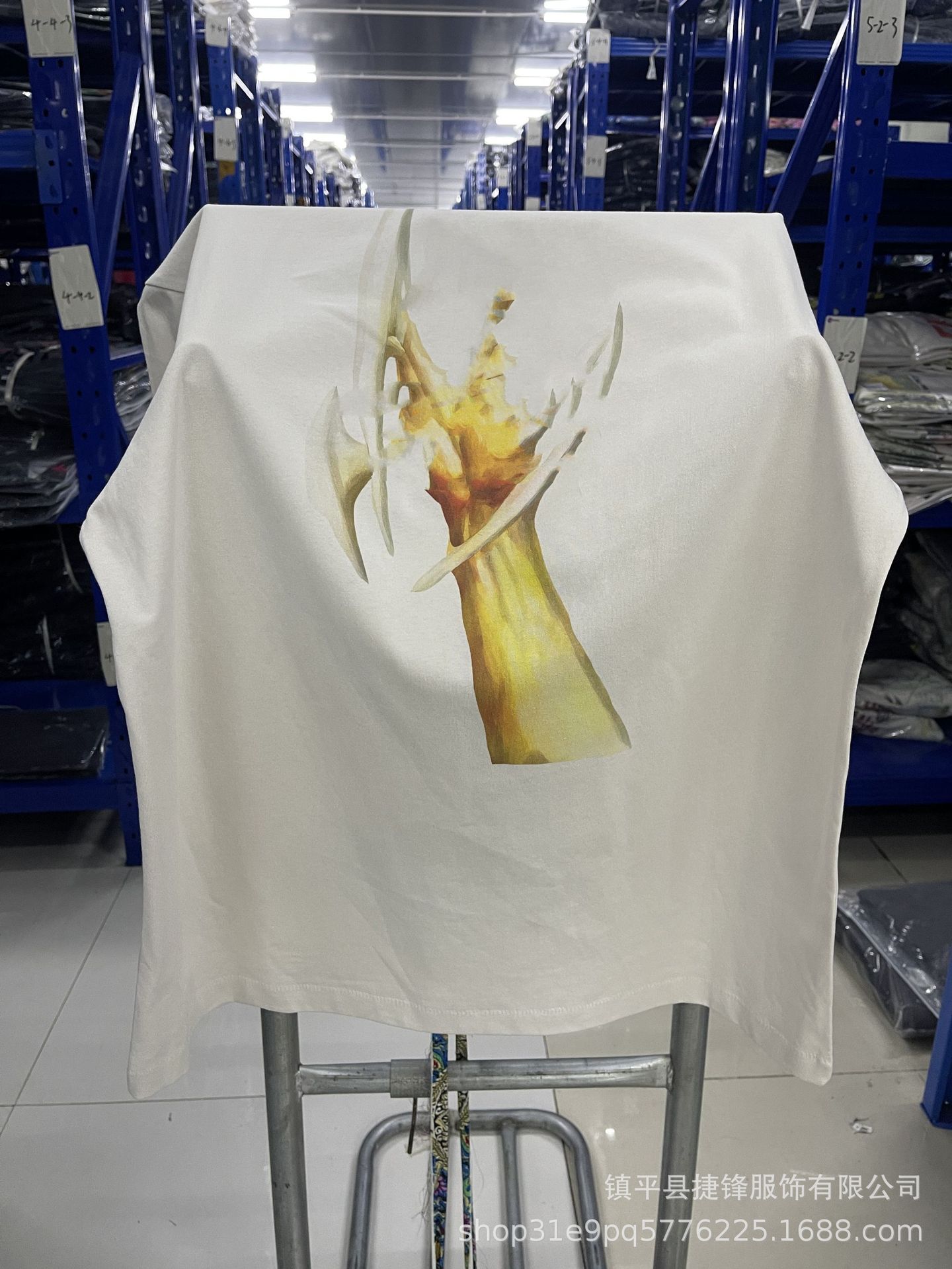 クロスボーダーの新型欧米のファッションブランドのレトロな水洗いは古い落書きをします。