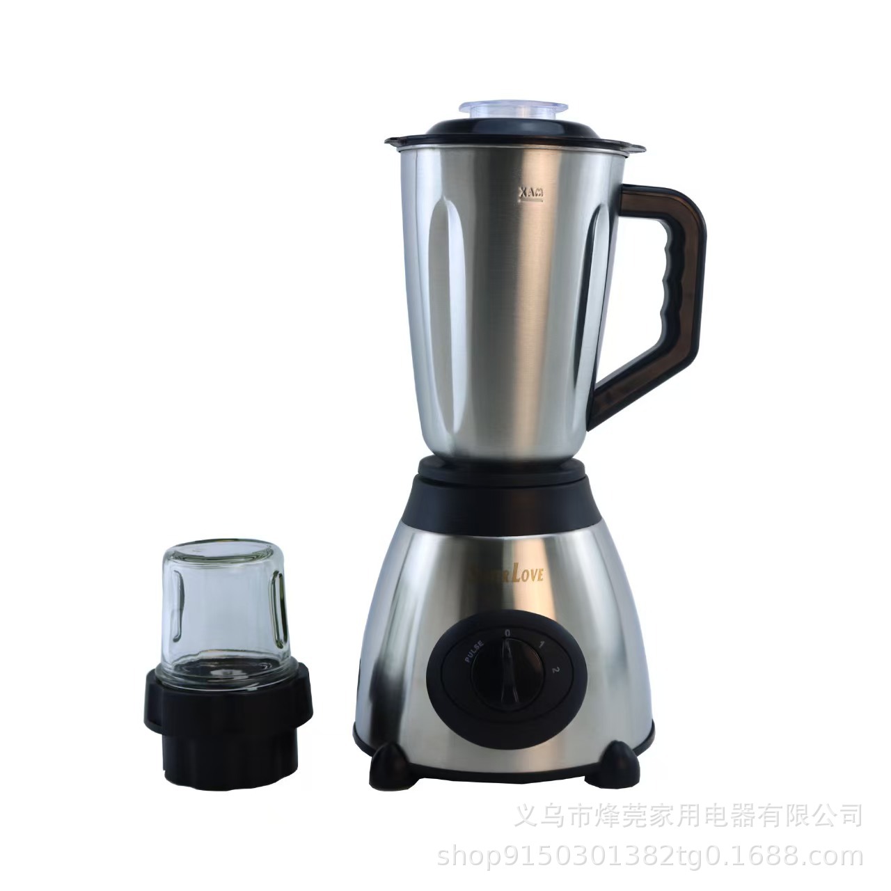 Acero inoxidable transfronterizo máquina de cocina doméstica máquina de rompe paredes máquina de jugo de frutas y verduras mezcladora de alimentos suplementarios máquina de leche de soja máquina de arena de hielo