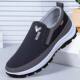 Spring New Old Beijing Cloth Shoes Walking Shoes Men's Casual Shoes Low-top Soft-soled Canvas Shoes Middle-aged and Elderly Shoes
