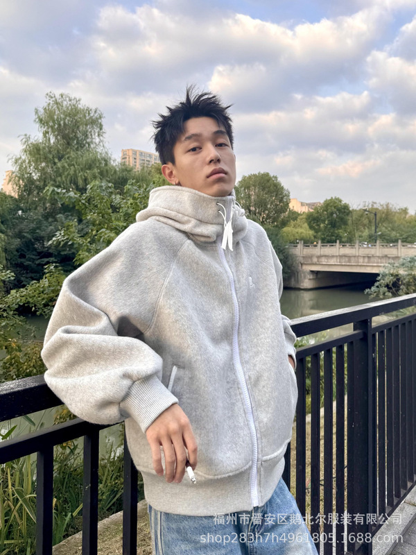 Big Goose Sweatshirt 01 Canadian Chilliwack Hooded Shearling Bomber Jacket 7102W1