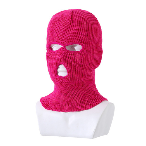 Winter new warm hood, ski cold-proof mask, Halloween mask, cycling windproof sports face mask for men