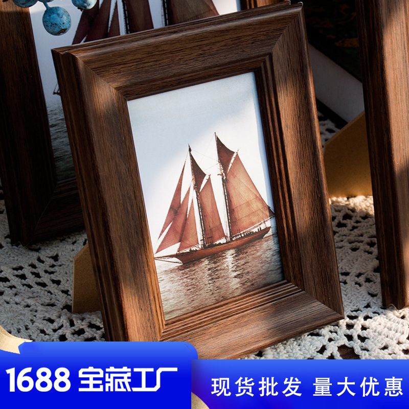 American Retro Photo Frame Wholesale 6810inch 12inch A4 Wall Hanging Photo Studio Kidsren's Printing Photo Frame Wall Hanging Table American Retro Photo Frame Wholesale 6810inch 12inch A4 Wall Hanging Photo Studio Kidsren's Printing Photo Frame Wall Hanging Table