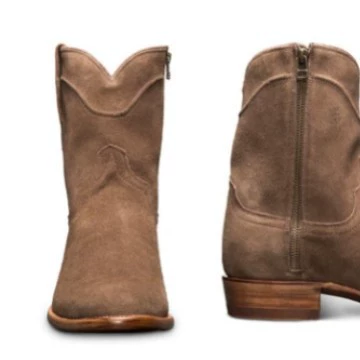 Фабричные прямые низкие каблуки с заостренной боковой молнией, короткие матовые мужские повседневные Универсальные мужские ботинки