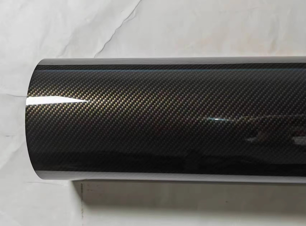 Car Pet Simulated Carbon Fiber Color-Changing Film Matte Glossy Black Gold Silver 3D 4D 5D Carbon Fiber Pattern Car Color-Changing Film