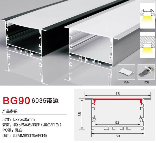 60*35mm size with edge