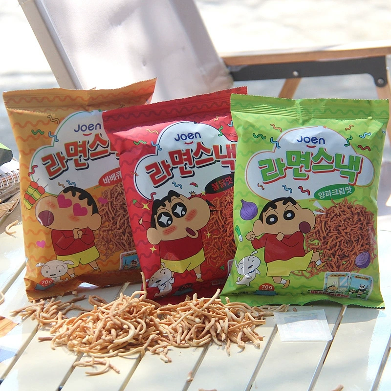 Южная Корея импортировала JOEN Crayon Shinchan хрустящая лапша с жареным мячом