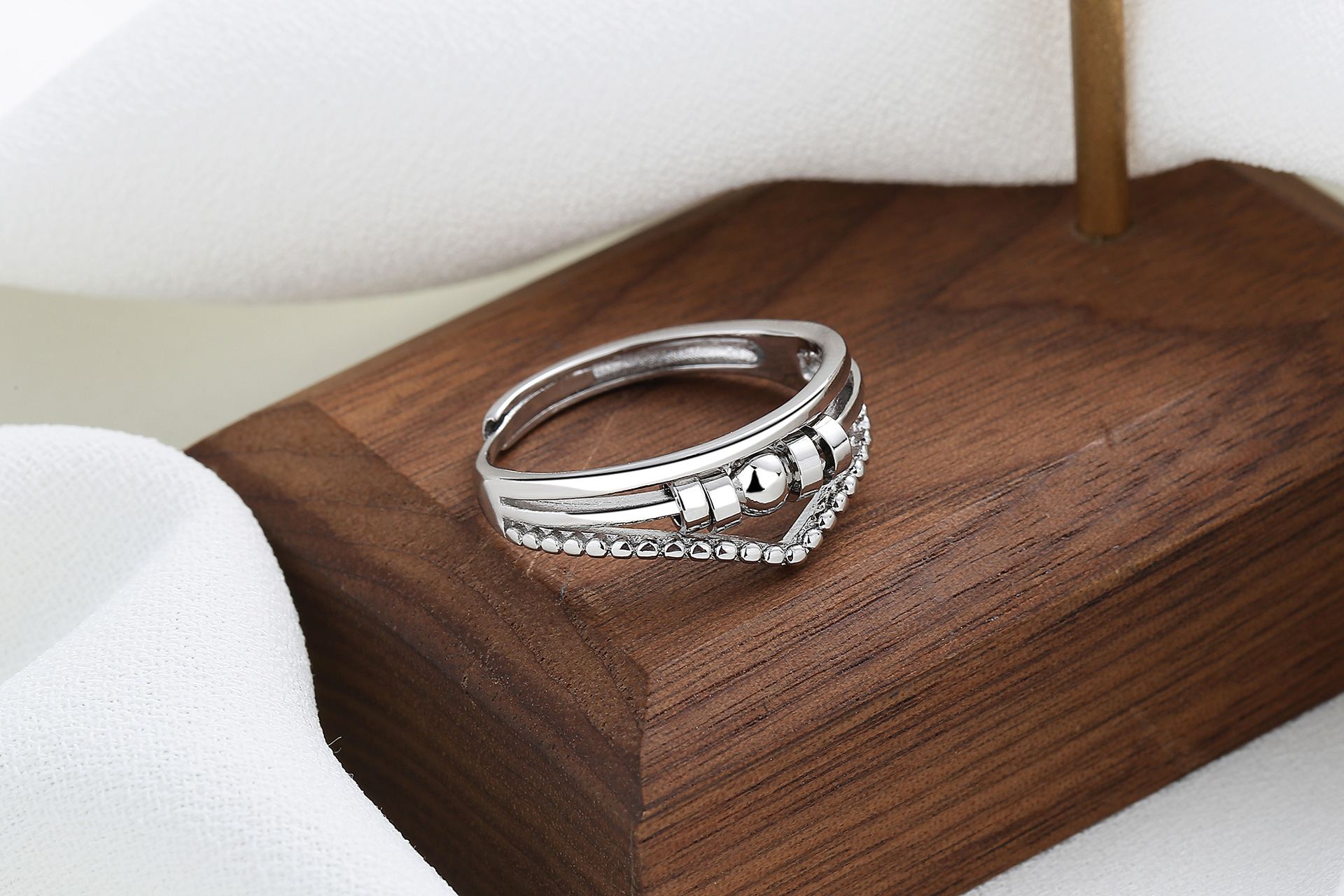 Simple Style Geometric Copper Rings 1 Piece