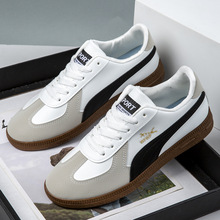 德训鞋男士2025春季新款男鞋百搭板鞋低帮板鞋运动潮流鞋子批发