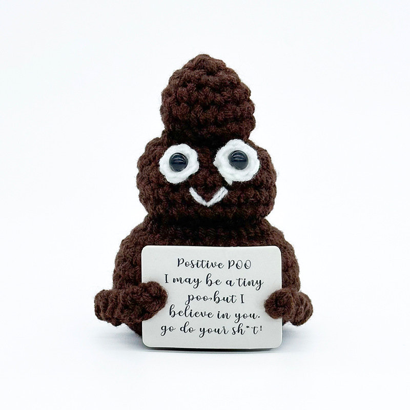 Muñeco Tejido a Mano de Felpa Decorativo para Escritorio y Regalo image 80