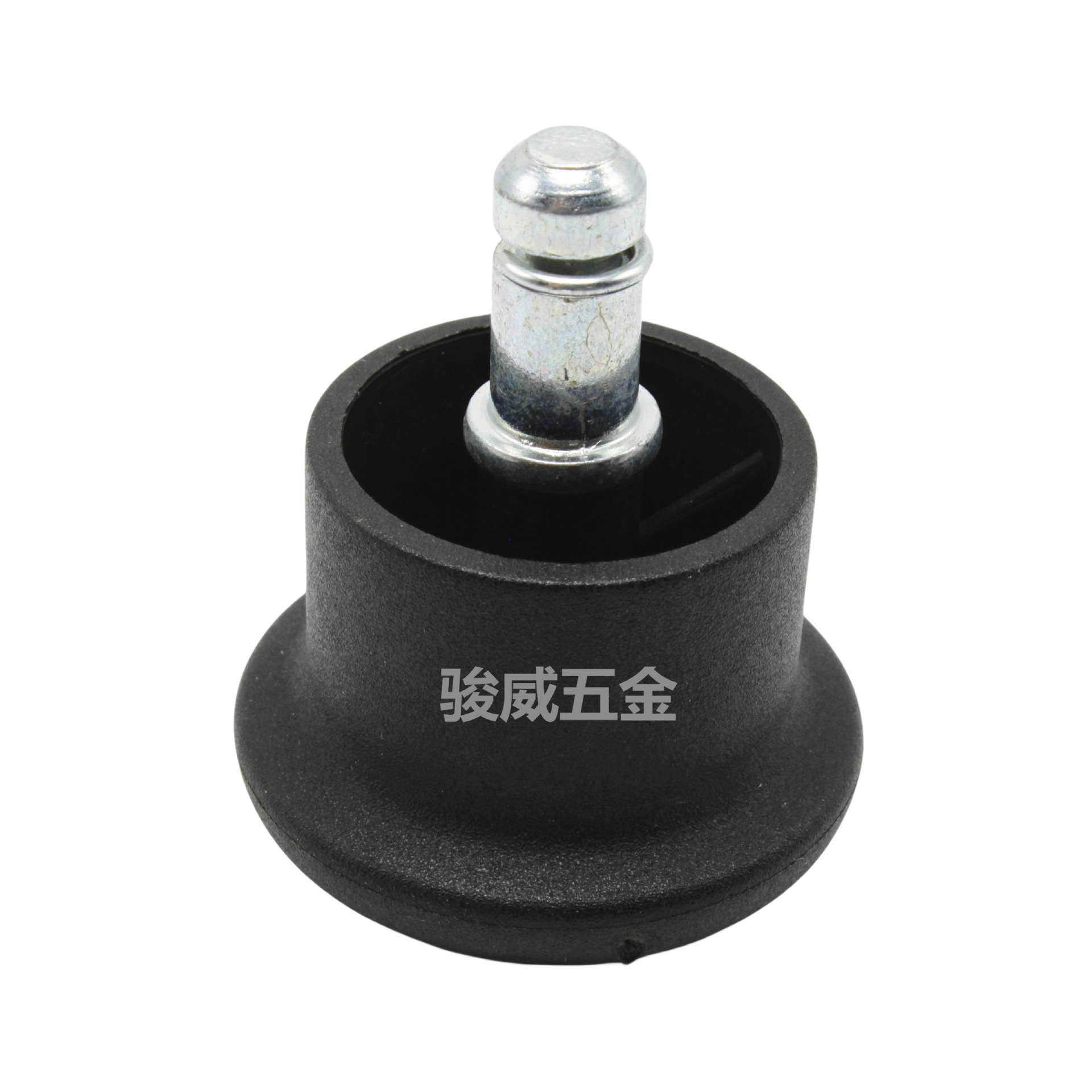 2寸开口转椅固定轮不动防滑轮办公椅轮电脑椅轮卡簧插杆椅子配件