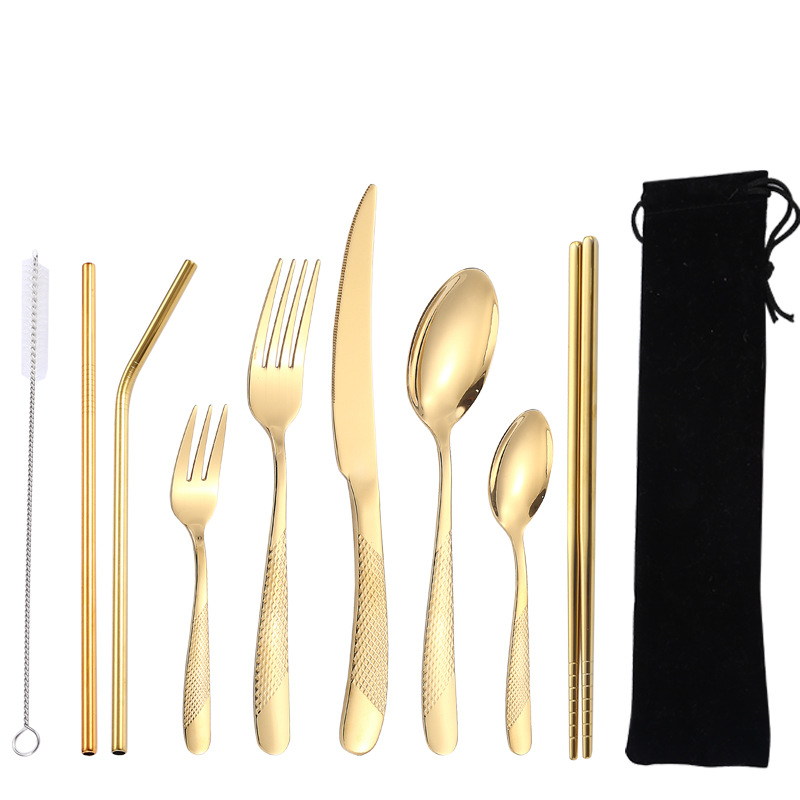 골드 [9 세트] 검은 가방