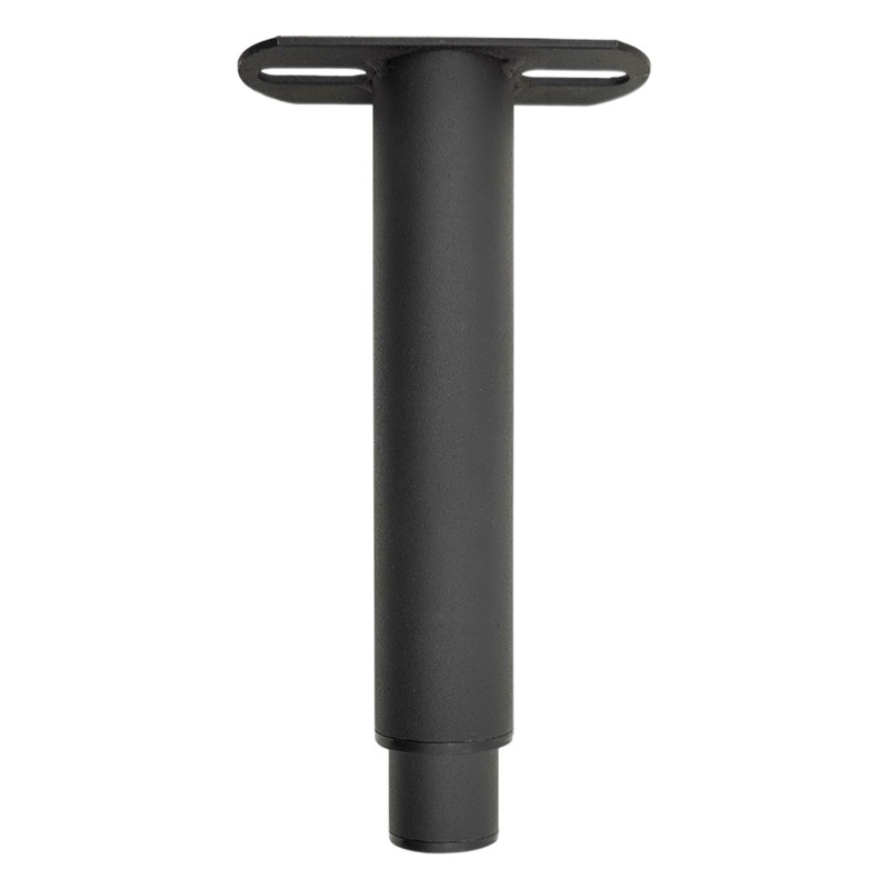 Fila esqueleto ajustable cama telescópica pie Pie de hierro marco de la cama pie muebles Pie de hardware pie en forma de T pierna de la mitad de la pierna marco de la cama