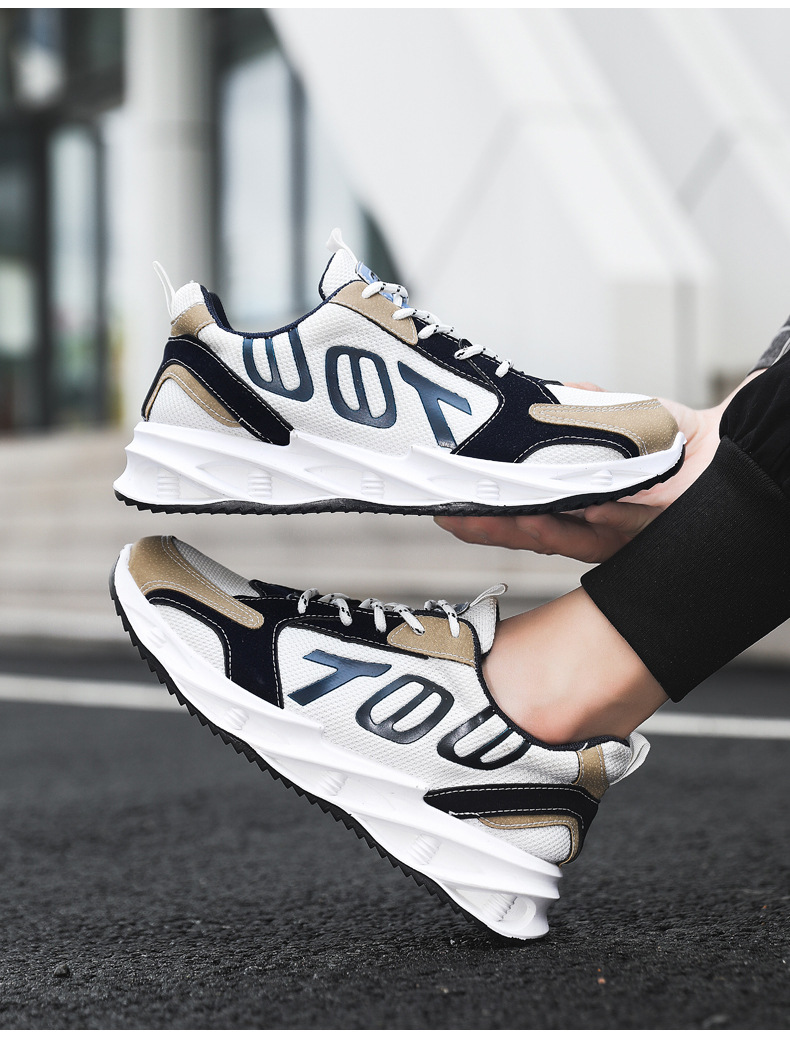 Scarpe da tennis da uomo Scarpe da passeggio Scarpe da corsa Sneakers Tessuto in tela Calzature traspiranti facili da pulire_voghion.com