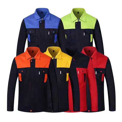 Workwear suit protective clothing long-sleeved workwear work uniform auto repair construction site factory uniform factory building cleaning renovation wholesale