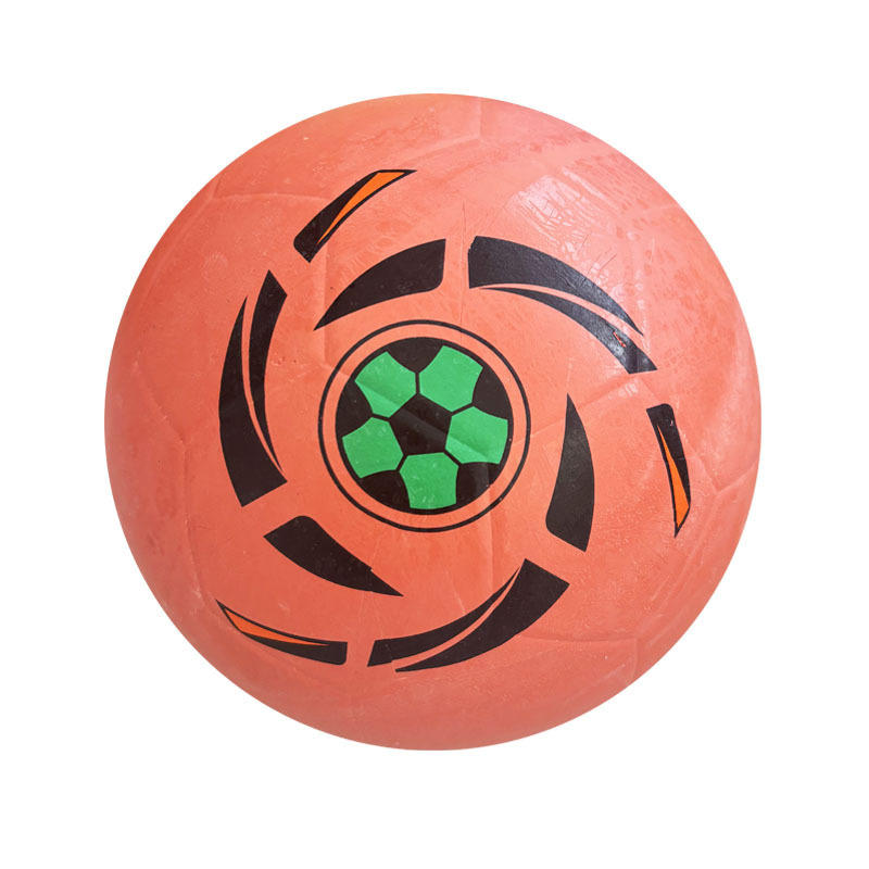 Nueva pelota de entrenamiento de fútbol de goma N ° 5 N ° 4 N ° 3 adulto puede establecer Logotipo de fútbol de entrenamiento en el campus fabricante
