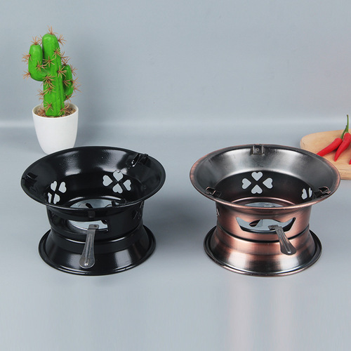 Wholesale alcohol stove alcohol pot small hot pot commercial pot stove solid alcohol rack household dry pot portable stove