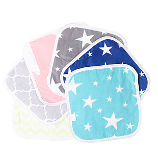 Pet pad breathable can be washed four seasons available pet pad three-layer cotton cartoon pad 30*30cm