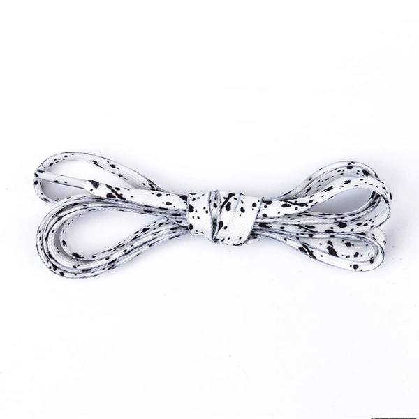 White black dots splash ink