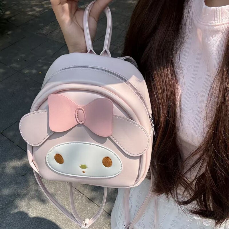 漫画超人気インスタイルリボンバックパックかわいい女の子 kt 猫バックパック新しいファッション多用途スクールバッグトレンディ|undefined