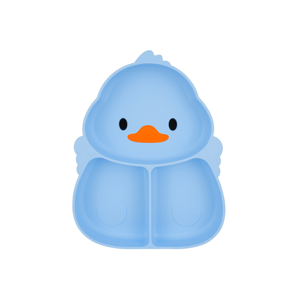 오리 스타일 개별 디너 플레이트 블루