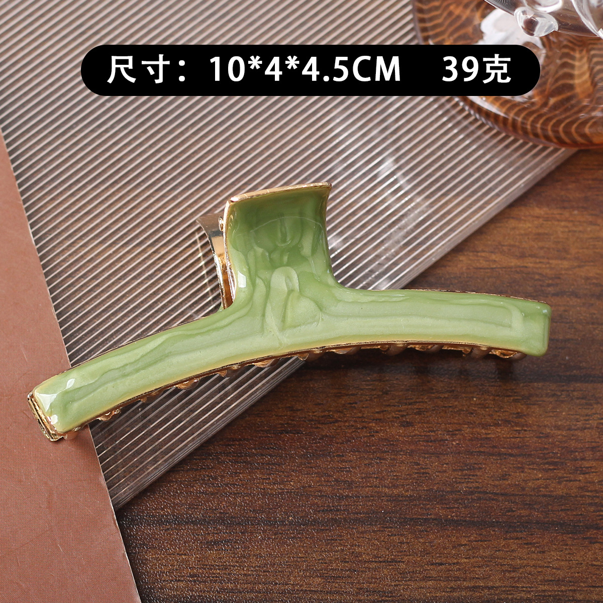 Japón y Corea del Sur caliente chica de moda metal clips raspar tiburones raspar tiburones raspar ventana fría cabeza trasera cabello raspar adornos para el cabello
