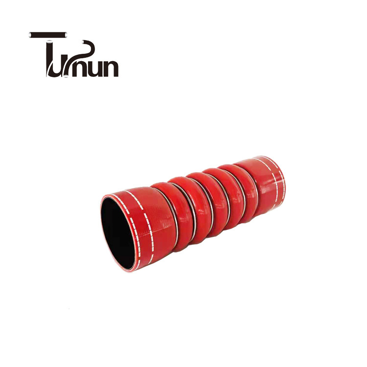 厂家直销MAN卡车硅胶管3钡4环驼峰硅胶管81963200168