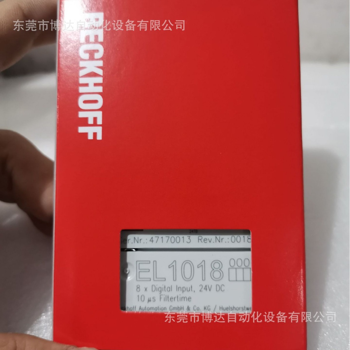 倍福BECKHOFF模块 EL1018 全新原装现货实拍议价