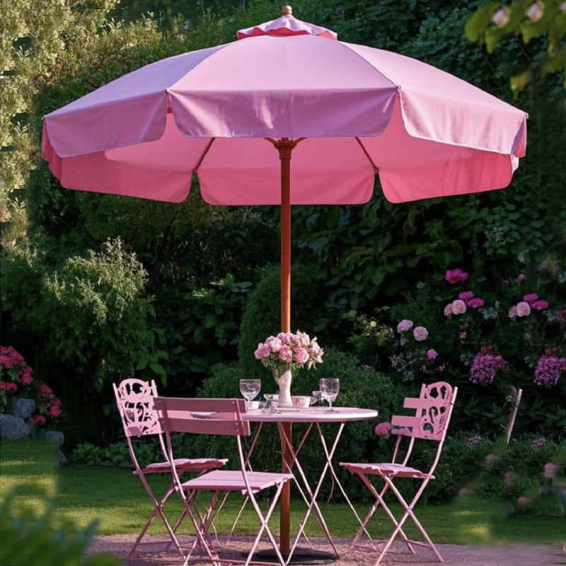 Travel street umbrella solar-powered, beach swimming pool 4