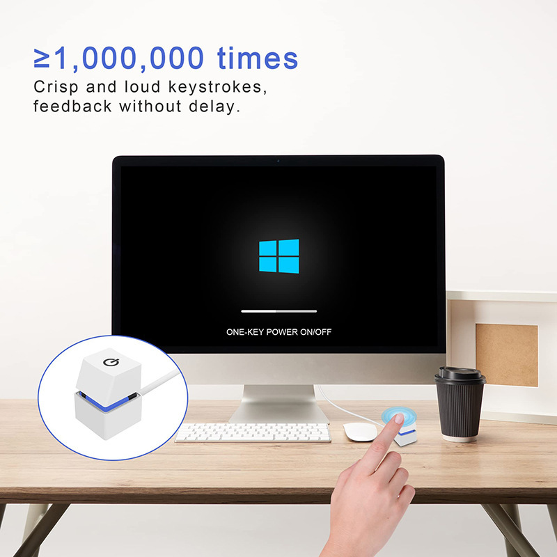 パソコンの電源ボタンの外付けデスクトップ本体の電源ボタンの外付け延長線ネットカフェの家庭用カスタマイズ|undefined