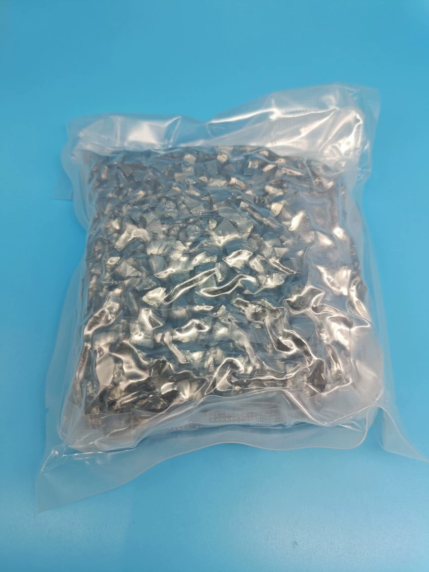 Металлический руридий Ge инфракрасный вакуумный материал покрытия 99,999% чистота 3-8 мм частицы 1 кг/пакет