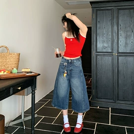 女式牛仔裤;休闲裤;半身裙