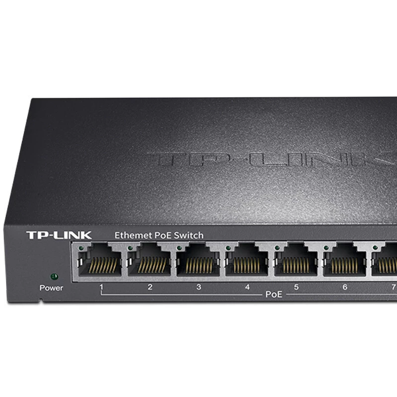 TP-Link TL-SF1009P 9 PoE Switch PoE Switch House Surveillance Network Symptogy