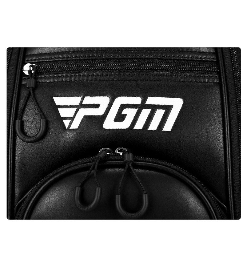 Túi golf PGM bốn bánh đẩy phẳng, thiết kế hoa thêu, kích thước 127×25×29 cm — Qb138-trắng (giao hàng che mưa), QB138-Đen (giao hàng che mưa) chi tiết 21