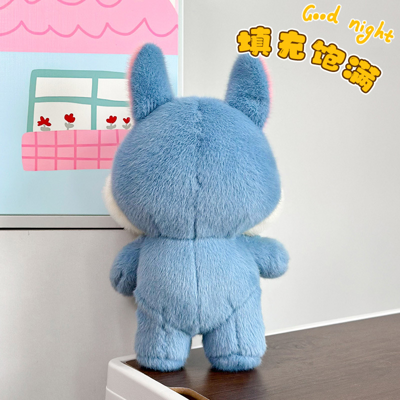 Muñeca de felpa de hígado y pulmón de burro original, oso, palo de ruptura, muñeca de máquina de garras de 8 pulgadas, regalo de cumpleaños, felpa al por mayor