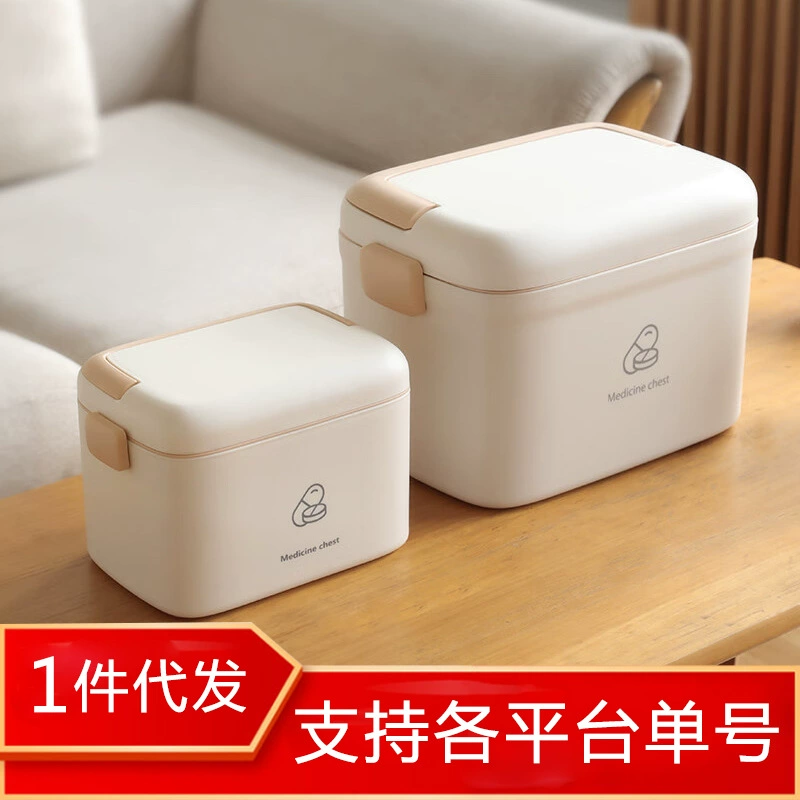Capacious handheld storage box