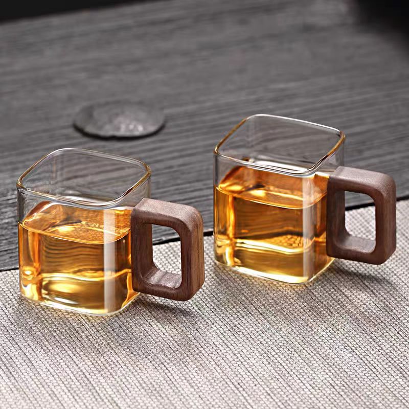 批发耐冷耐热高硼硅玻璃茶杯茶水分离办公室过滤泡茶杯|undefined