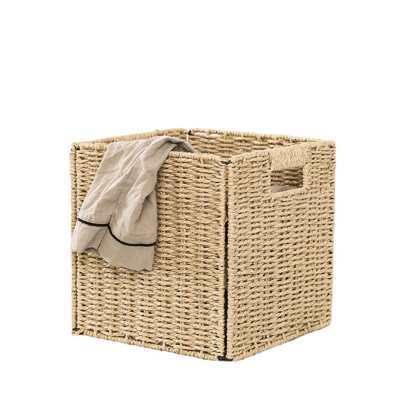 (Cross-border trading), folding laundry basket, woven storage system, storage basket, Amazon