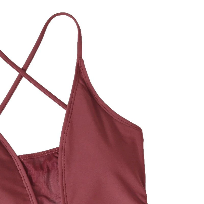 Design quick dry swimwear for swimming, lifting effect, backless