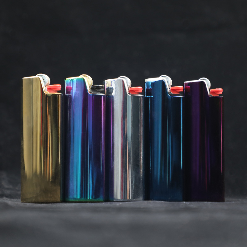 BAK lighter metal case protective case metal magic color plating J6 special