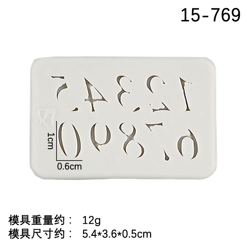 Fondant cake decoración letras mayúsculas y minúsculas y dígitos feliz cumpleaños silicona molde para hornear cerámica suave arcilla epoxi molde