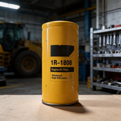 1R-1808 1R-0716 Construction Machinery Series Oil Filters Are Compatible with Caterpillar Source Manufacturers and Are of High Quality