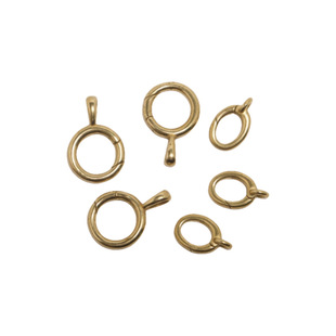 Brass Round Ozero Buckle Oval Ozero Buckle Jewelry Buckle DIY Bracelet Necklace New Spring