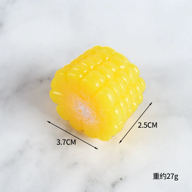 Realistic small food play, photography props, corn kernels