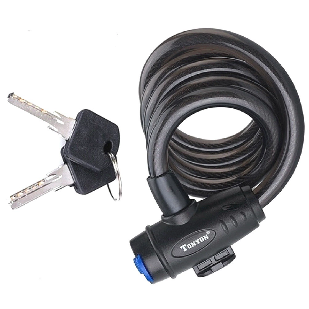 TONYN0 универсальный замок Daquan велосипедный замок горный велосипед стальной трос стальная проволока Противоугонная лента замок с замковой пряжкой оптом