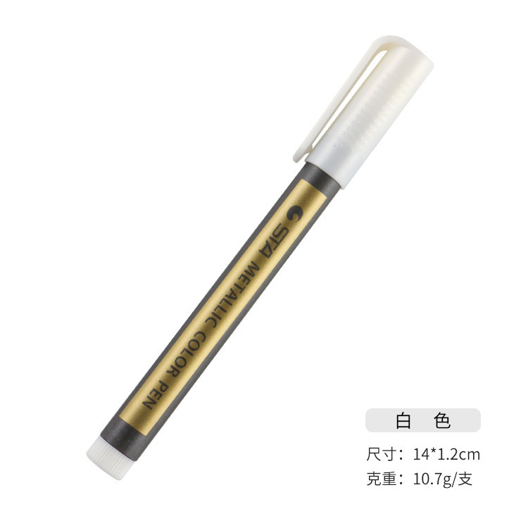 STA 8151 metal acuoso acrílico marcador de pintura marcador de 2 mm rápido secado resaltador impermeable