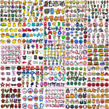 跨境新款热销洞洞鞋鞋花套装DIY洞洞鞋鞋配件配饰鞋花装饰扣PVC